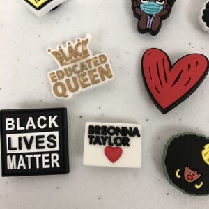 Black Lives Matter BLM Croc Shoe Charms Croc Jibbitz - 23 Piece